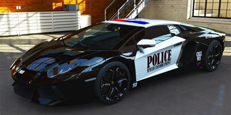 10 Fastest Police Cars In Dubai