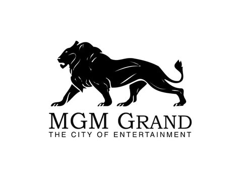 MGM Grand Black Logo PNG vector in SVG, PDF, AI, CDR format