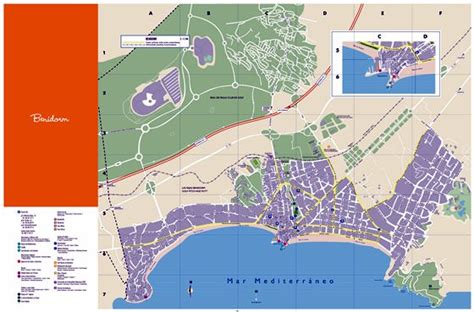 Large Benidorm Maps for Free Download and Print | High-Resolution and Detailed Maps