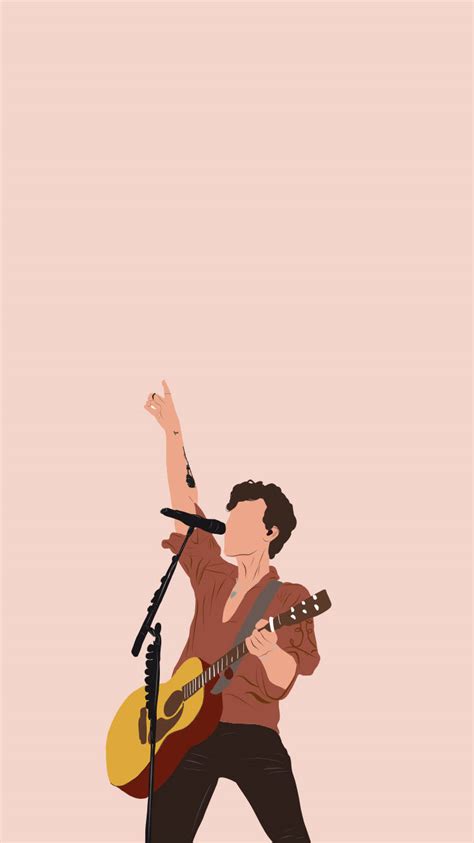 Download Shawn Mendes Minimalist Art Wallpaper | Wallpapers.com