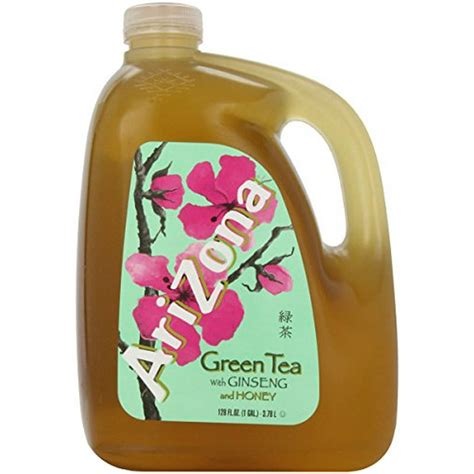 Arizona Green Tea with Ginseng & Honey Tea, 1 Gallon - Walmart.com - Walmart.com