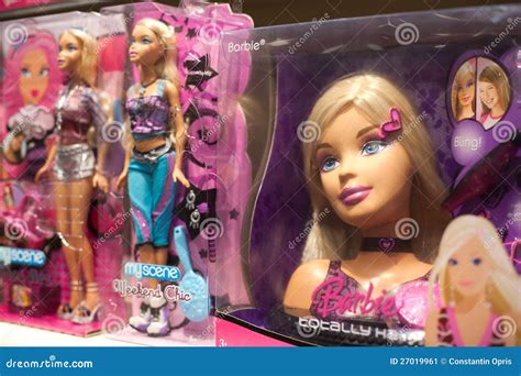 Barbie doll in toy store editorial photo. Image of romania - 27019961