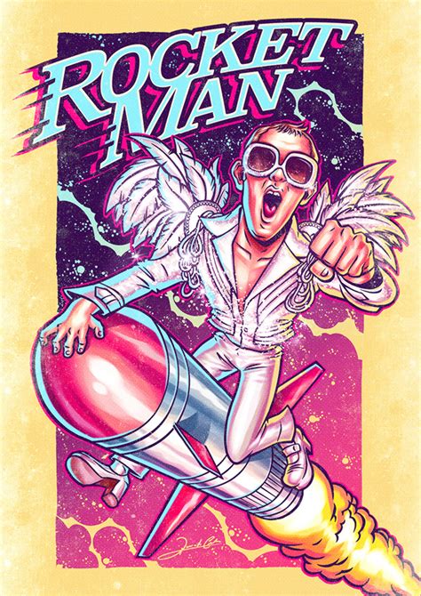 Rocket Man - Elton John on Behance