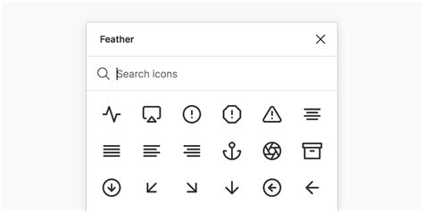 GitHub - feathericons/figma-feather: A Figma plugin for Feather