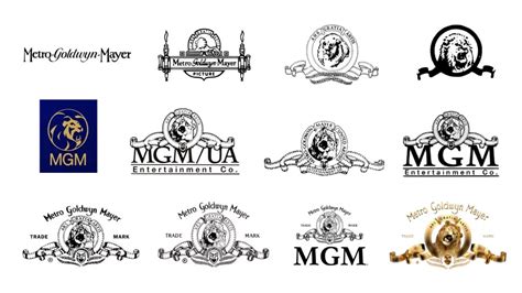 The complete MGM logo history