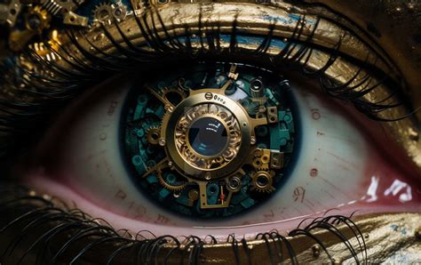 Steampunk eye implant by AlgorithmicCreative on DeviantArt