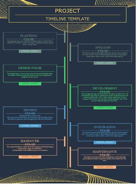 Project Timeline Template | PDF