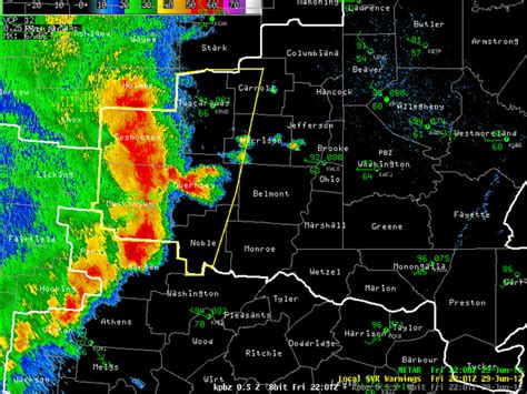 Bow Echo On Radar / Composite Reflectivity Of The 8 May 2009 Central U S Bow Echo From A ...