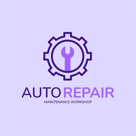 Personalize and get this Minimalist AutoRepair Mechanic Services Logo template