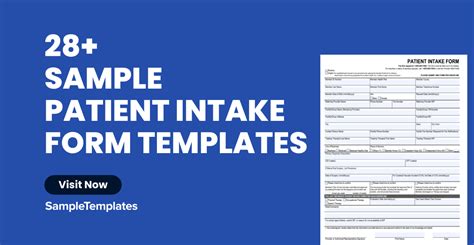 Patient Intake Form Template - prntbl.concejomunicipaldechinu.gov.co