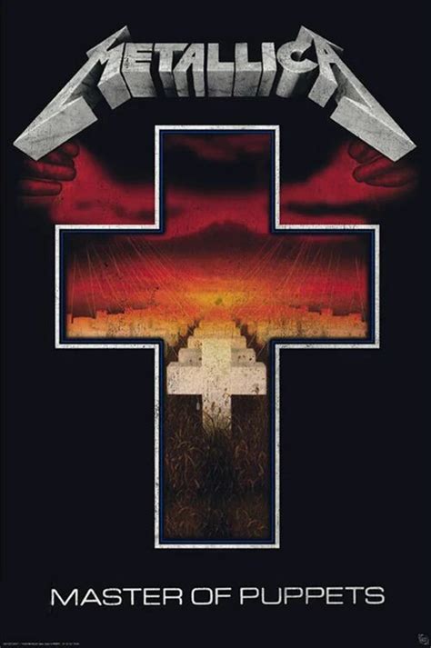 Plakat Metallica - Master of Puppets Album Cover | Poster an der Wand | 3+1 GRATIS | Europosters