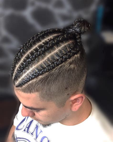 Cornrow Hairstyles For Men With Fade