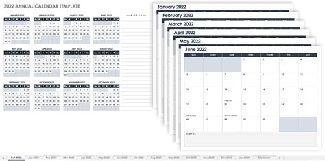 Free Excel Calendar Templates