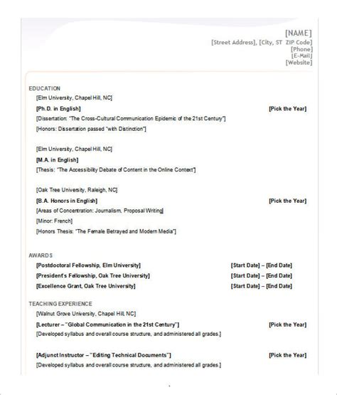 Microsoft Office Resume Templates Download