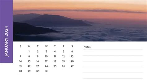 Blank calendar templates | Microsoft Create