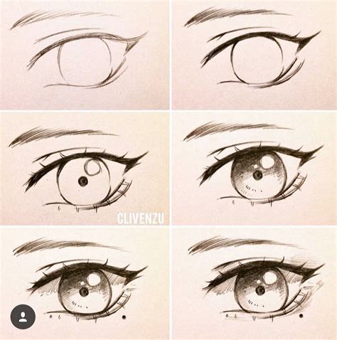 How Draw Anime Eyes Como Dibujar Ojos Anime Ojo Anime Dibujo Images | Hot Sex Picture