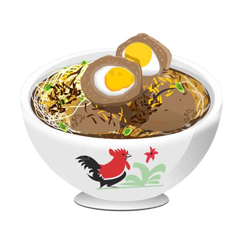 Bakso Telor Vector Transparent Background, Meatball Vector, Transparent Egg Meatballs ...