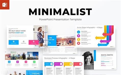 Minimalist PowerPoint Presentation Template Design