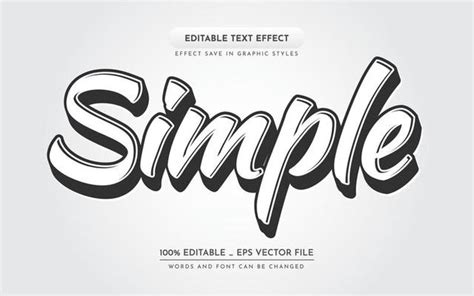 Text Effects Vector Art, Icons, and Graphics for Free Download