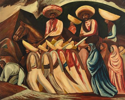 Jose Clemente Orozco Paintings Zapatistas