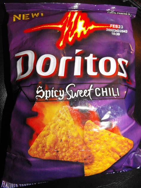 Hot Chicks Eatin' Spicy Chips: Snack #133- Doritos Spicy Sweet Chili Flavored Tortilla Chips