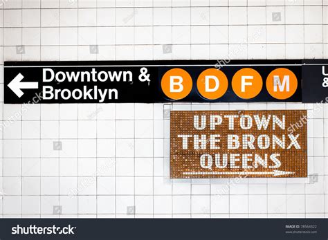 New York City Subway Sign Stock Photo 78564322 | Shutterstock