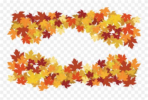 Autumn Border Png Clipart (#5496921) - PinClipart