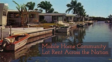 A Look At Mobile Home Park Lot Rent Across The Nation | Mobile home ...