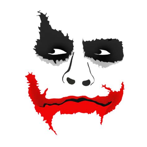 PNG چهره جوکر رایگان - Joker Face Background PNG – دانلود رایگان