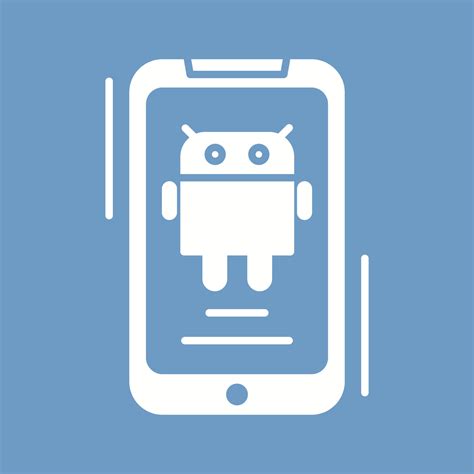 Android Vector Icon 20208924 Vector Art at Vecteezy