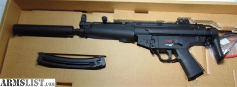 ARMSLIST - For Sale: Walther / HK MP5-A5 with Faux Suppressor .22 LR NIB