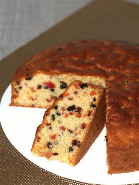 Golden Fruit Cake Recipe (Light Fruit Cake)/ Snazzy Cuisine