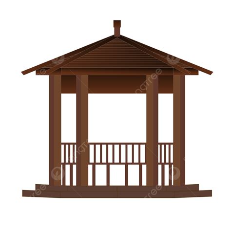 Pavilions Vector PNG Images, Pavilion Vector Wooden Pavilion, Pavilion Vector, Pavilion Vector ...