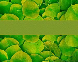 Green nature Powerpoint templates