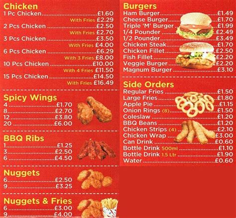 Chicken Express Menu, Menu for Chicken Express, Catford, London - Zomato UK