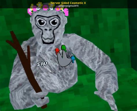 Server Sided Cosmetic X [Gorilla Tag] [Mods]