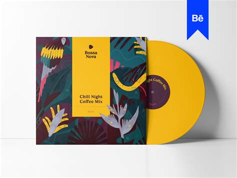 Bossa Nova Vinyl Record Behance by Lisa Jacobs on Dribbble