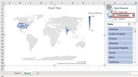 Dynamic Filled map in Excel - PK: An Excel Expert