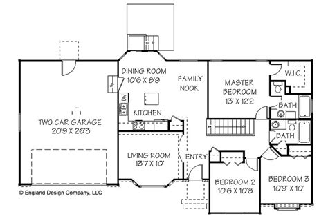 Simple Floor Plans For Houses Inspiration - House Plans | 69049