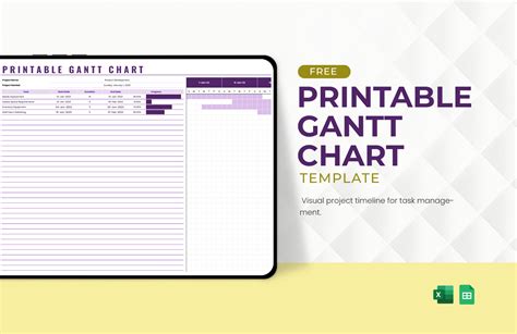 Printable Gantt Chart Template - prntbl.concejomunicipaldechinu.gov.co