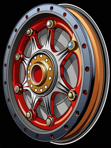 Premium Vector | Wheel hub vector graphics illustration EPS source file format lossless scaling ...