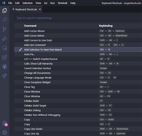 Visual studio code keyboard shortcuts symbols - jtbery