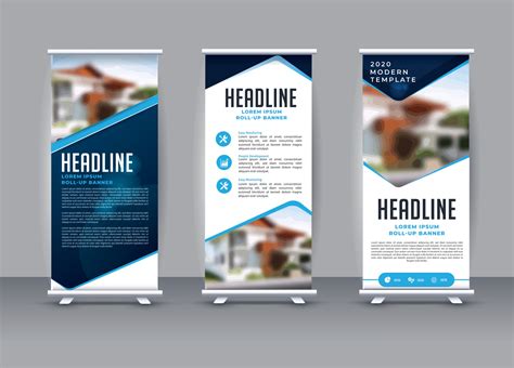 Business Roll Up. Standee Design. Banner Template 2896017 Vector Art at Vecteezy