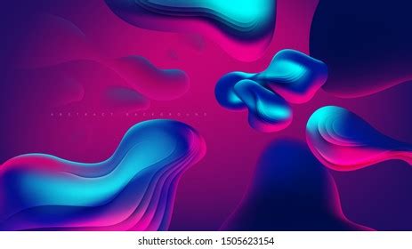 Abstract Template Design Landing Page Background Stock Vector (Royalty Free) 1505623154 ...