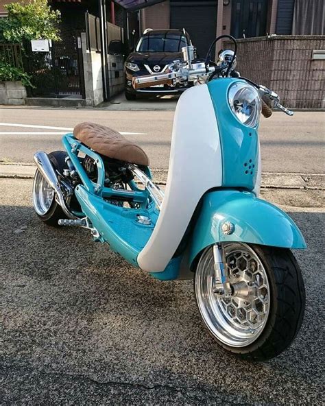 Moped ~ Scooter Custom ~ | Scooter custom, Trike motorcycle, Moped scooter