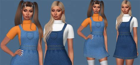 Best Sims 4 Overalls CC For Female Sim Outfits (All Free) – FandomSpot