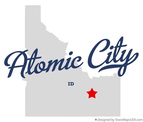 Map of Atomic City, ID, Idaho