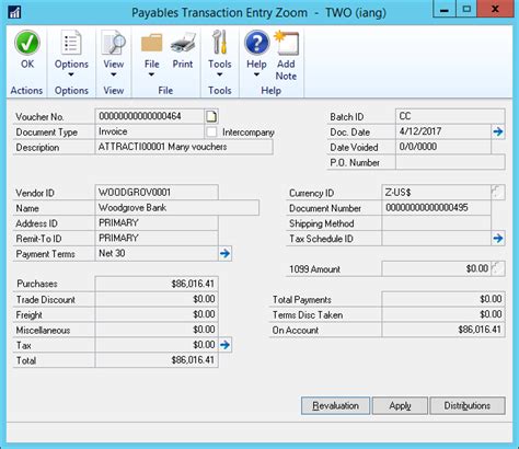 Hands On With Microsoft Dynamics GP 2016 R2: Link Credit Card Invoices To Original Invoice ...