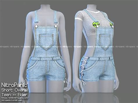 Best Sims 4 Overalls CC For Female Sim Outfits (All Free) – FandomSpot