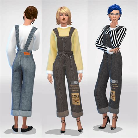 The Best Sims 4 Overalls CC & Mods — SNOOTYSIMS